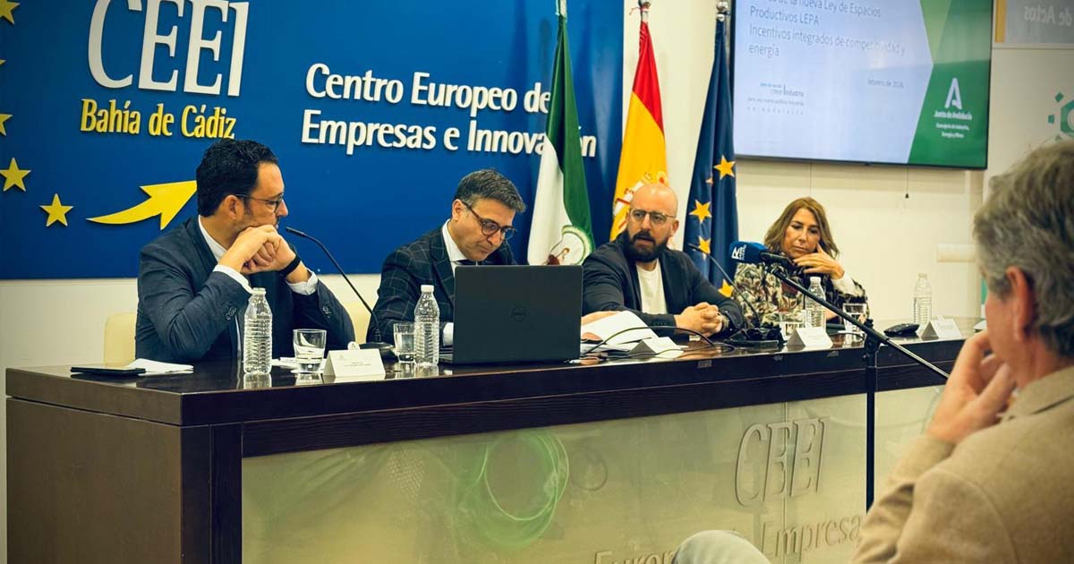 Empresarios y administraciones analizan la nueva Ley de Espacios Productivos de Andalucía