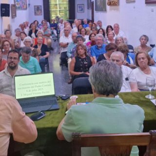 El Padre Luis Conradi, protagonista del ciclo cultural de la Academia con una emotiva conferencia sobre su figura