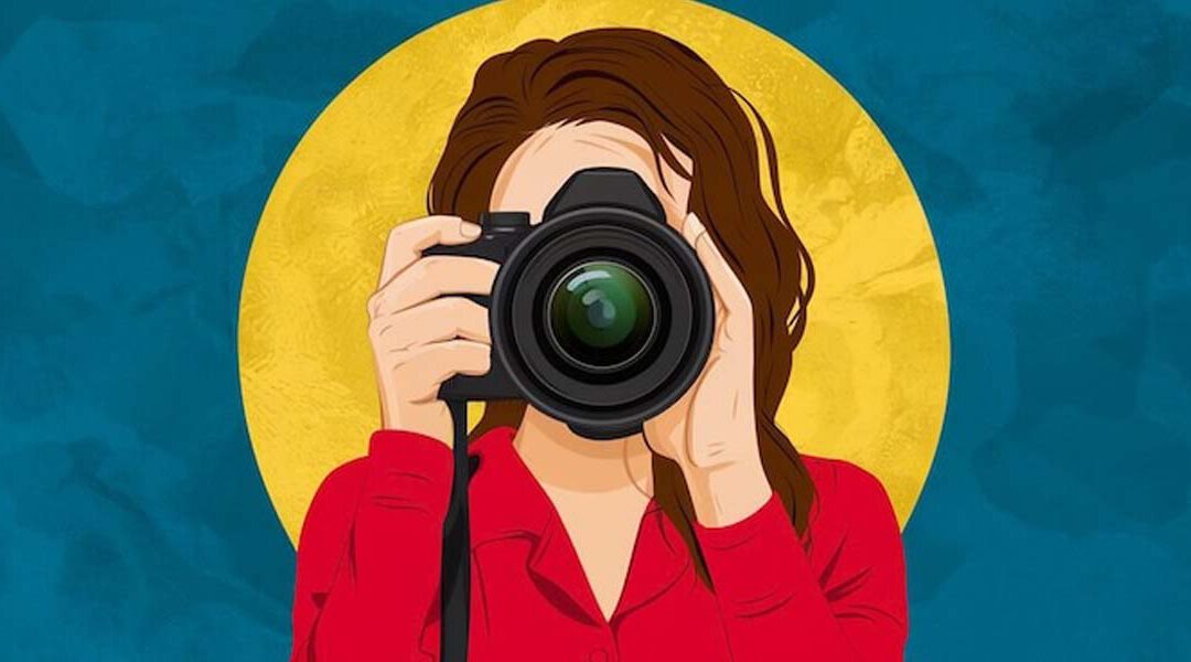 Fotógrafos en acción