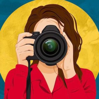Fotógrafos en acción