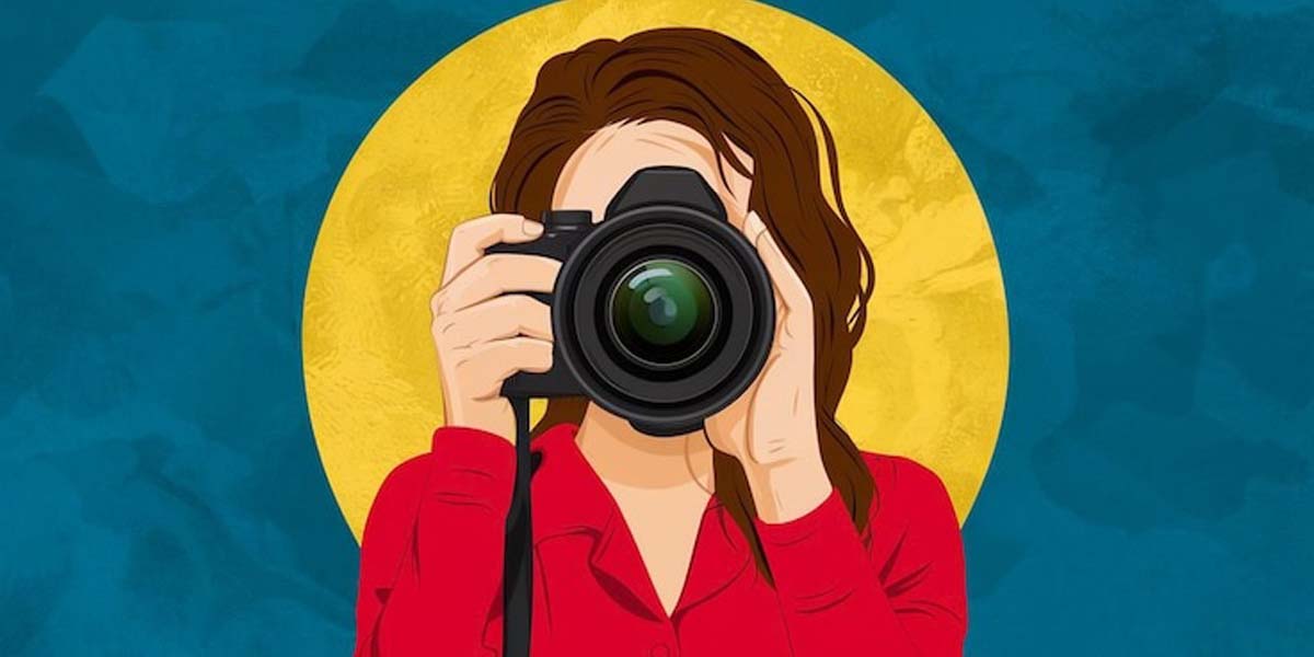 Fotógrafos en acción
