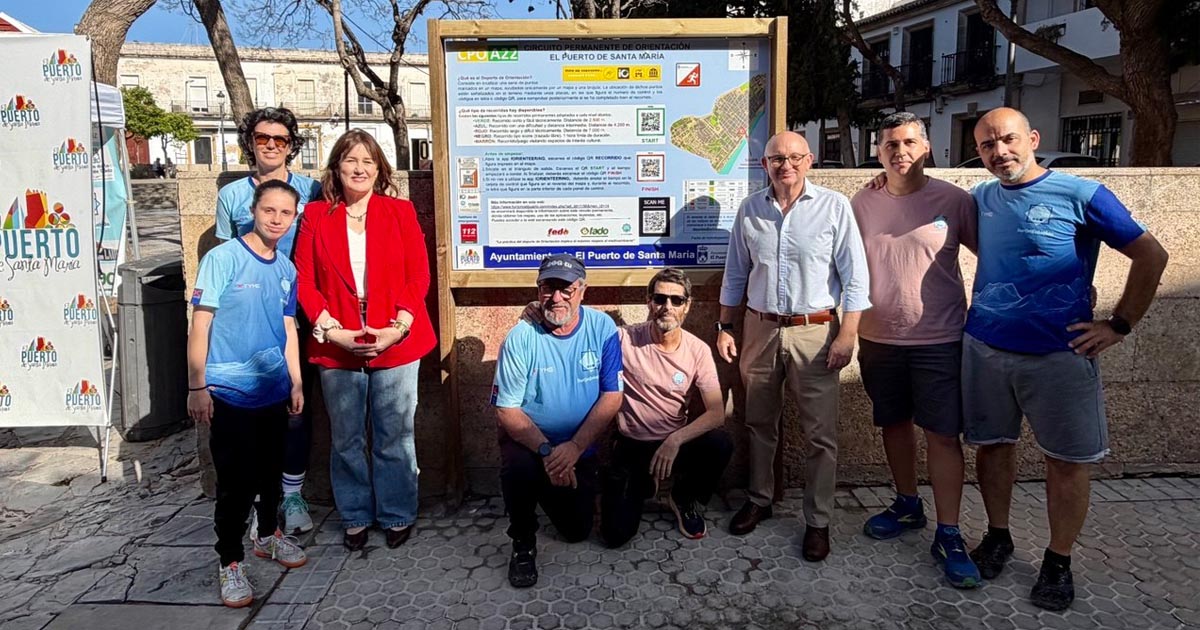 El Puerto activa sus circuitos permanentes de orientación con más de un centenar de participantes