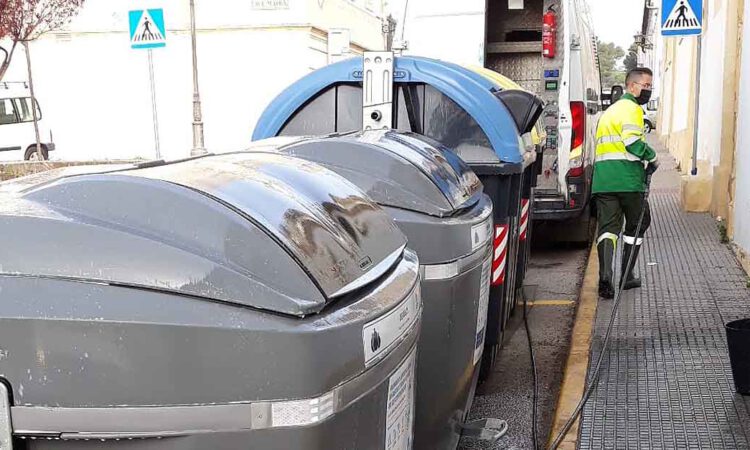 Instalados nuevos contenedores en el centro de El Puerto con mejora de la gestión de residuos urbanos