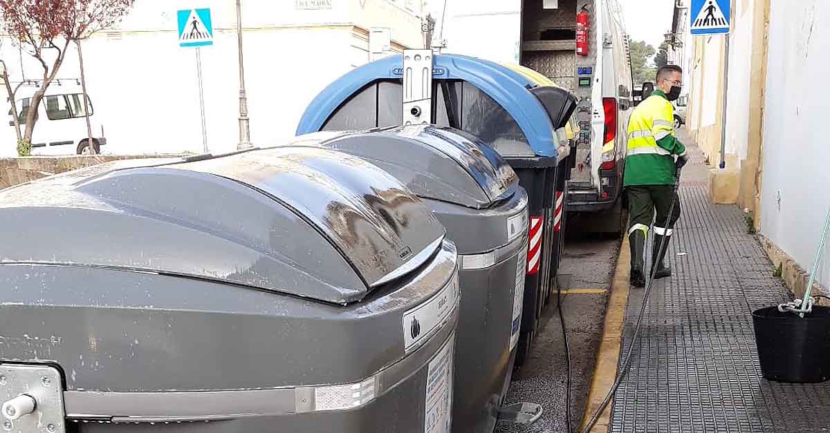 Instalados nuevos contenedores en el centro de El Puerto con mejora de la gestión de residuos urbanos