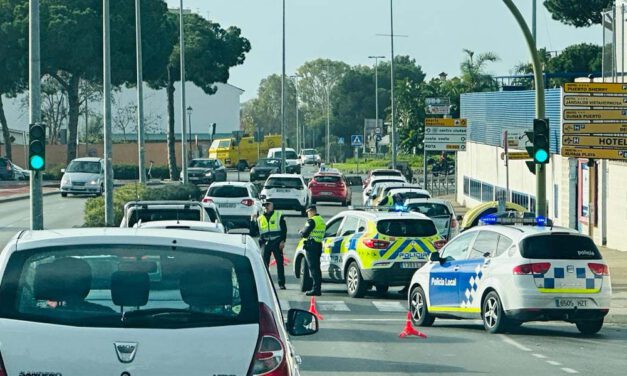 Controles en El Puerto por el uso del cinturón y sistemas de retención infantiles