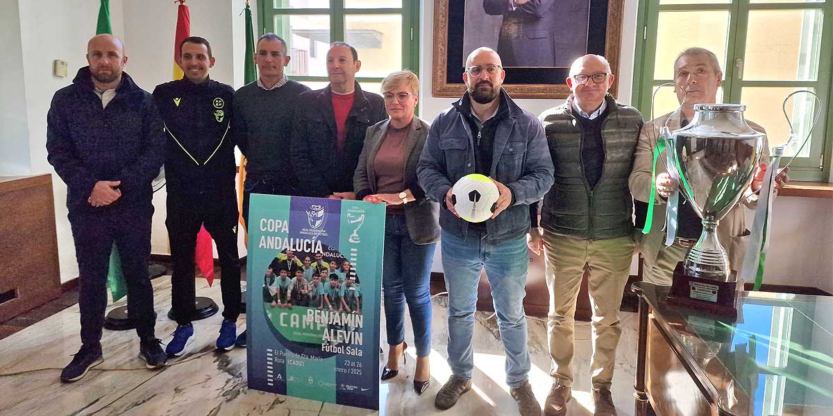 El Puerto acogerá la Copa Andalucía de Selecciones Provinciales Benjamín y Alevín de Fútbol Sala del 23 al 26 de enero