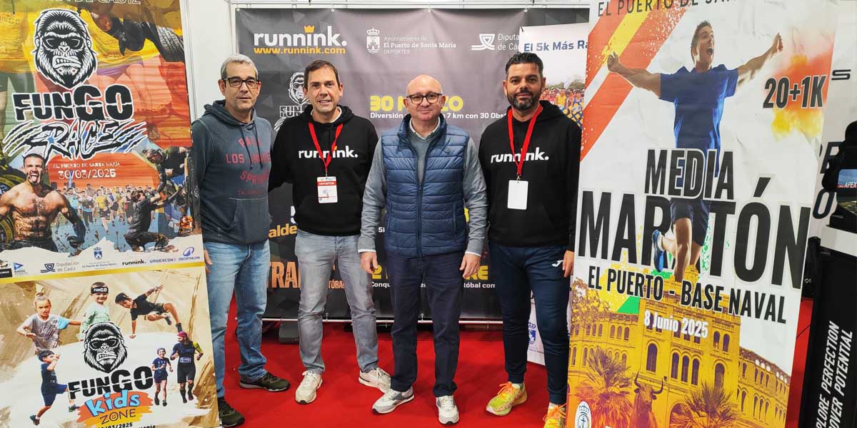 El Puerto promociona sus eventos deportivos en la Expo - Feria del Corredor de la Media Maratón de Sevilla