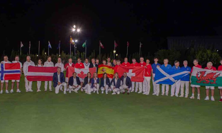 Beardo da la bienvenida a los equipos del Campeonato del Mundo por Países de Golf Croquet