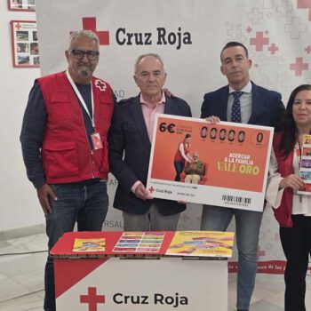 El Sorteo de Oro de Cruz Roja ya busca apoyo en El Puerto para financiar proyectos sociales