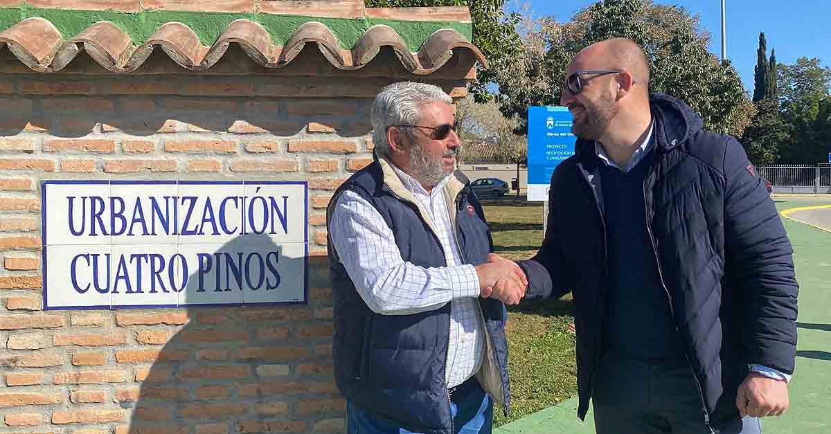 Avanzan las obras de Apemsa para restituir la red hidráulica en Cuatro Pinos