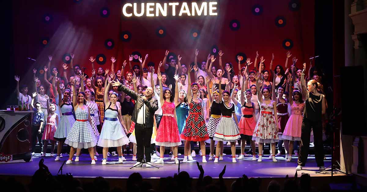 Gran éxito del musical Cuéntame en el Teatro Principal de Puerto Real