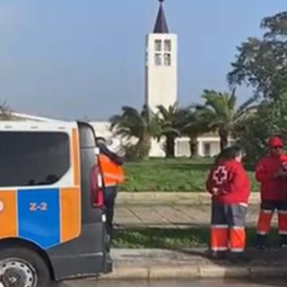 Doña Blanca evacúa con normalidad ante la crecida del Guadalete Doña Blanca evacúa con normalidad ante la crecida del Guadalete