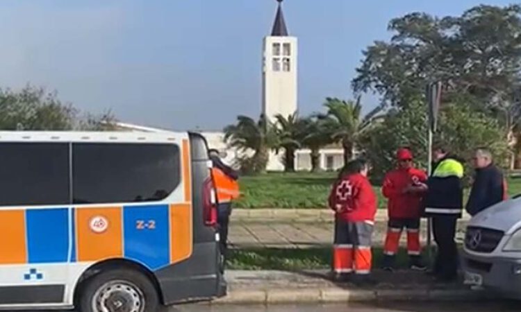 Doña Blanca evacúa con normalidad ante la crecida del Guadalete