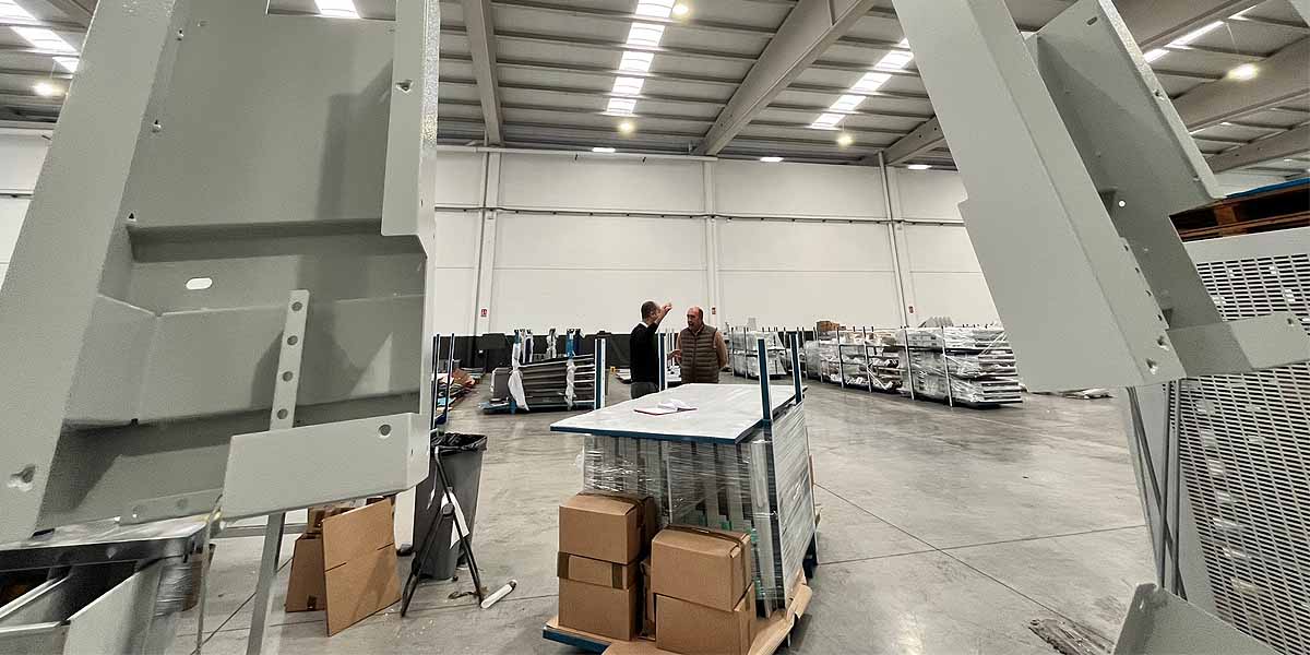 La empresa Cafisur, un referente en calderería desde el Polígono Tecnobahía de El Puerto