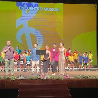 Más de 500 escolares llenan de música el Pedro Muñoz Seca