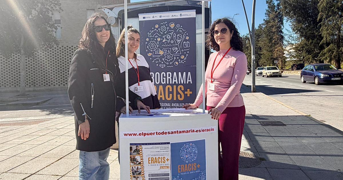 La campaña ERACIS+ acerca información sobre empleo e inclusión social a los barrios