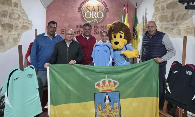 El equipo infantil de La Estrella presenta su equipación para competir en la Gañafote CUP