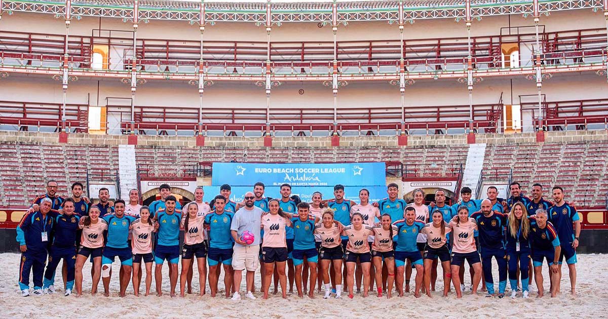 La Euro Beach Soccer League reúne en El Puerto a las mejores selecciones europeas de fútbol playa