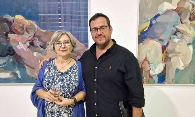 La obra del polifacético Alonso Santiago inunda con su inspiración la sala de exposiciones del Alfonso X