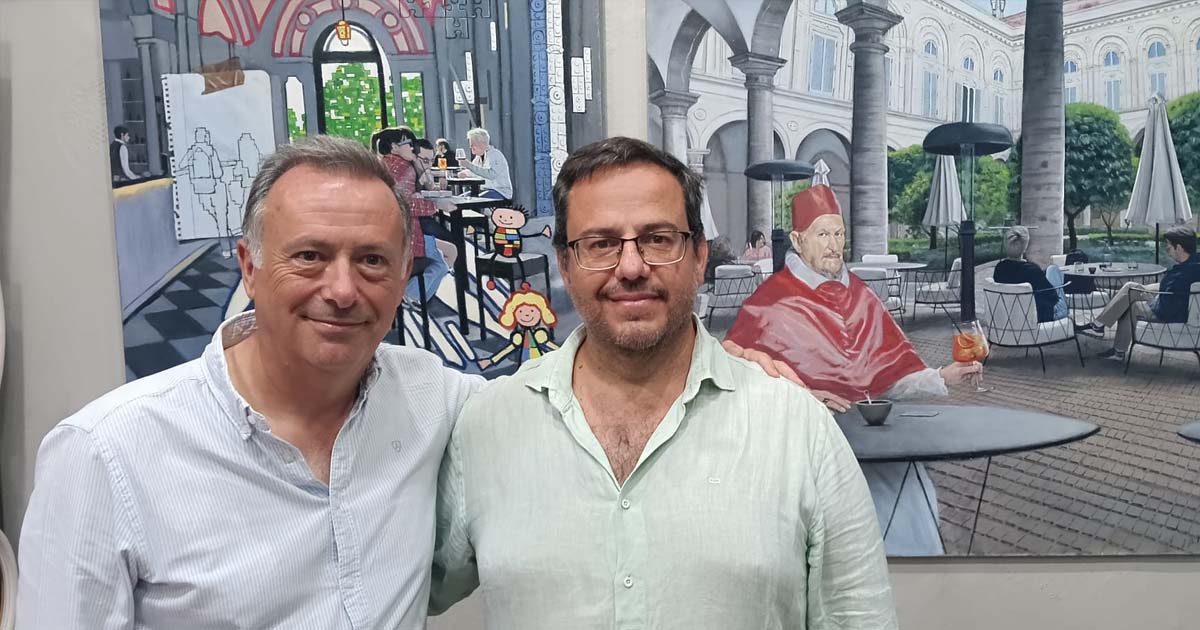 El surrealismo de Borja Isbert transforma la realidad en Cuadros La Galería