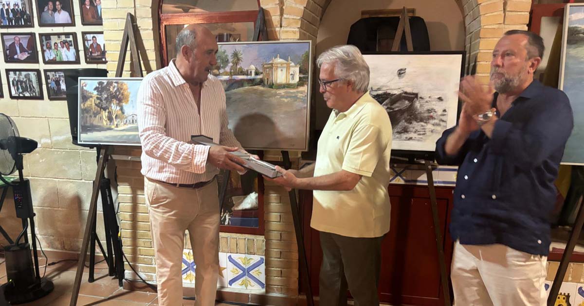 Juan Ariza Bernal lleva los paisajes y rincones de El Puerto a la exposición “Acrílicos”