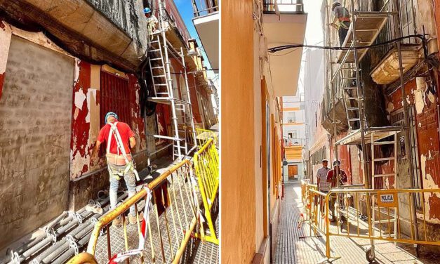 El Ayuntamiento de El Puerto acomete de manera subsidiaria la rehabilitación de la fachada de Ricardo Alcón