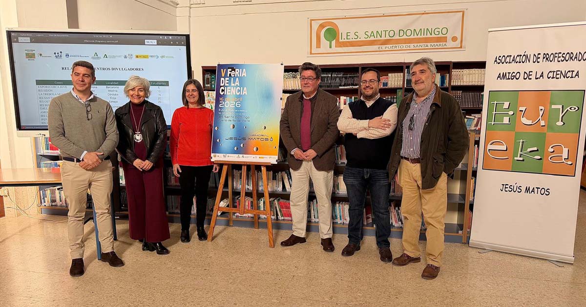 La Feria de las Ciencias reunirá a más de 200 participantes en El Puerto