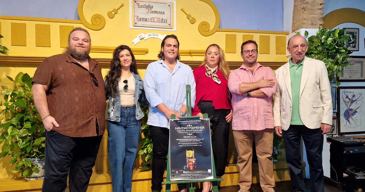 El Teatro Pedro Muñoz Seca celebrará la “Navidad Flamenca” con la Tertulia Tomás el Nitri el 7 de diciembre