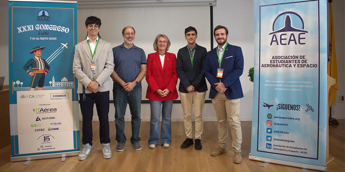 El talento portuense despega en el Congreso Nacional de Aeronáutica y Espacio