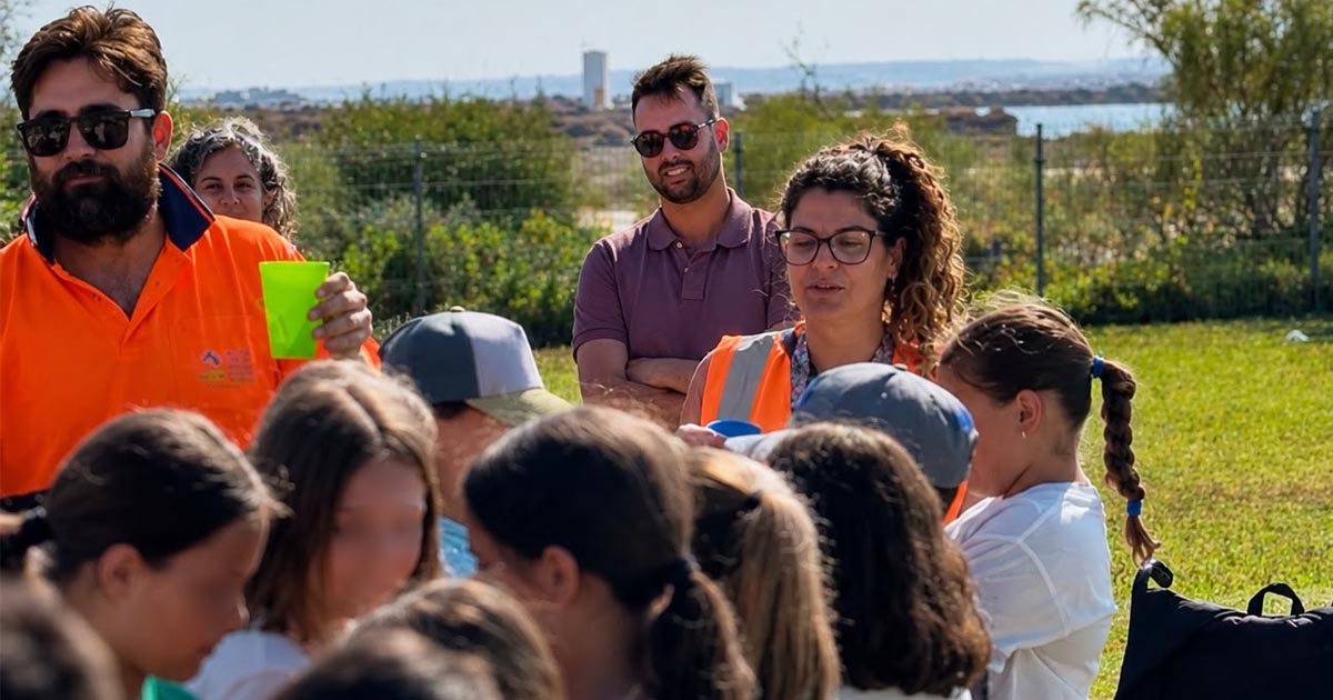 Unos 200 escolares participan en actividades ambientales para concienciar sobre el cambio climático