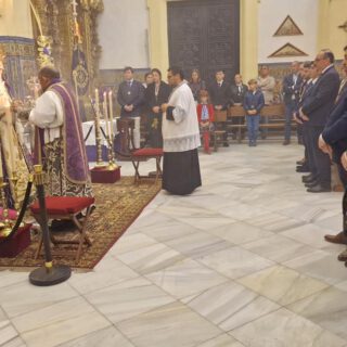 La Función Principal del Cautivo reúne a hermanos y fieles en la Capilla de las Esclavas