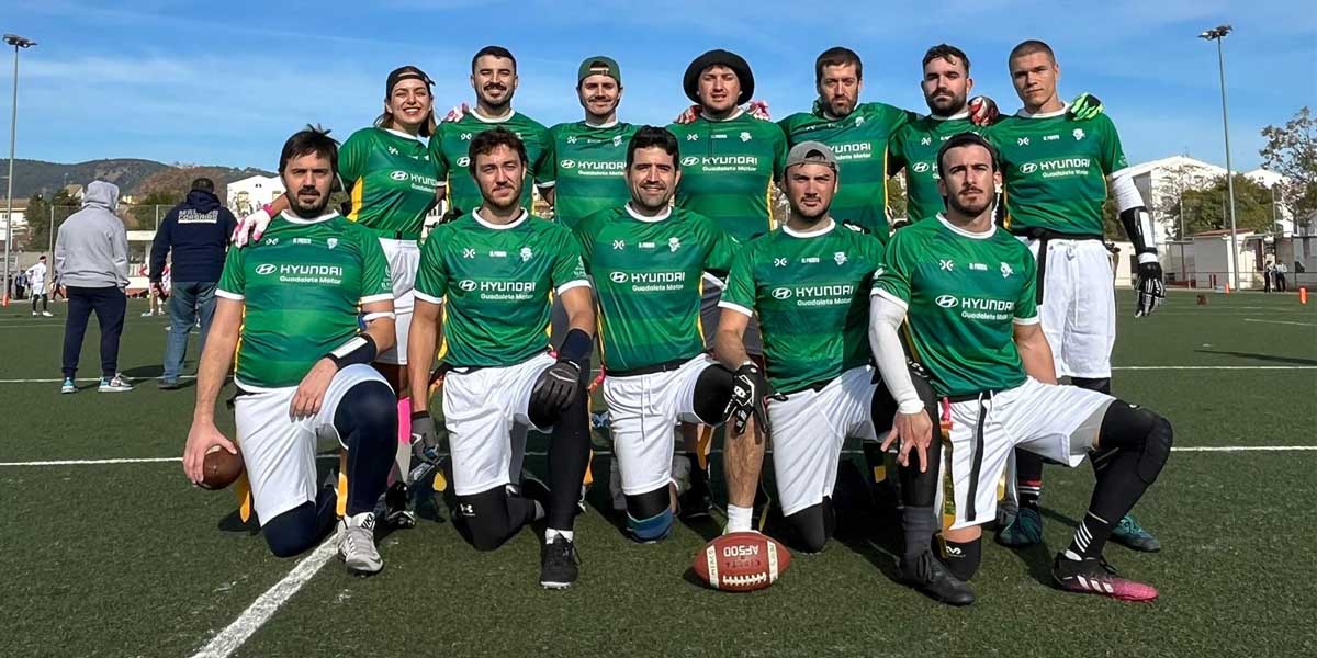 El Puerto Mercenarios, subcampeón de la Copa Andaluza de FlagFootball