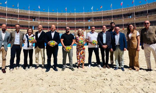 Todo listo para la Euro Beach Soccer League Andalucía El Puerto 2025 en la Plaza Real de Toros