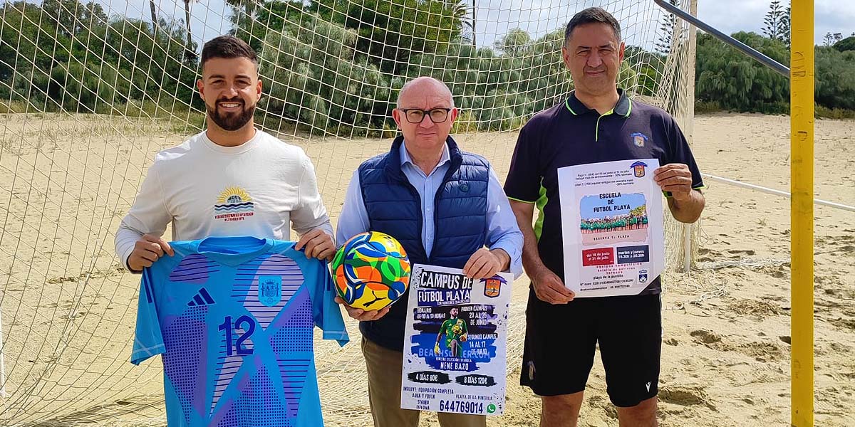 El fútbol playa se consolida este verano con una Escuela y un Campus en La Puntilla