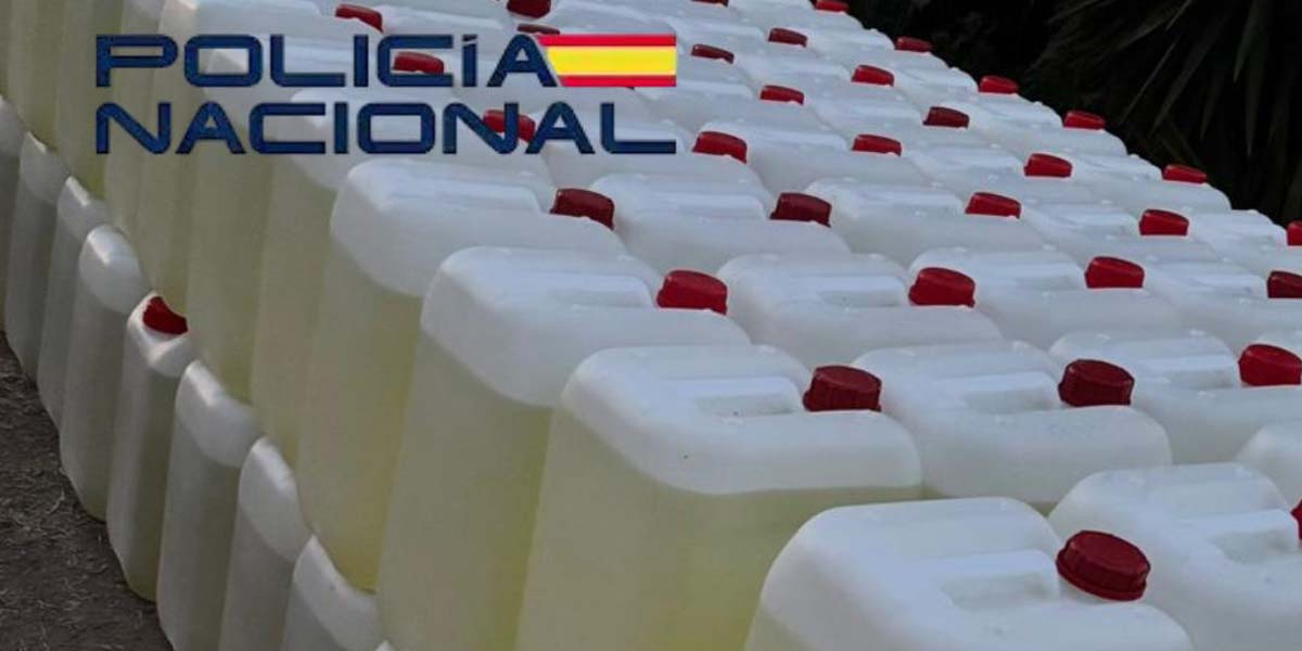 Intervenidos en El Puerto más de 11.000 litros de combustible destinados al narcotráfico