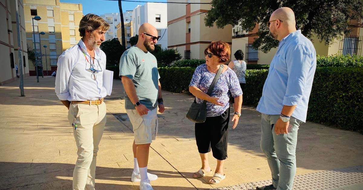 Reformada la plaza de Pintor Ricardo Serny en La Gobernaora tras las obras de mejora del pavimento