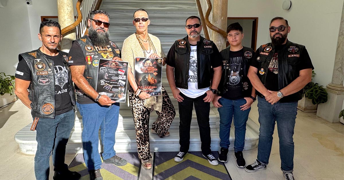 La Plaza del Castillo vibrará con la VII Concentración Harley Davidson Club Cádiz