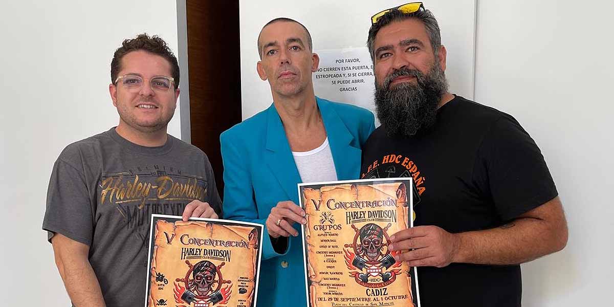 La V Concentración de Harley Davidson Club tendrá lugar del 29 de septiembre al 1 de octubre en la Plaza del Castillo