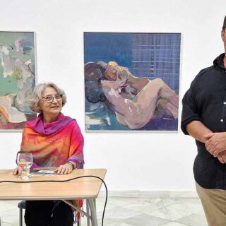 Las "Conversaciones sobre Alonso Santiago" revelan un artista polifacético, que concibió la pintura como parte de su esencia