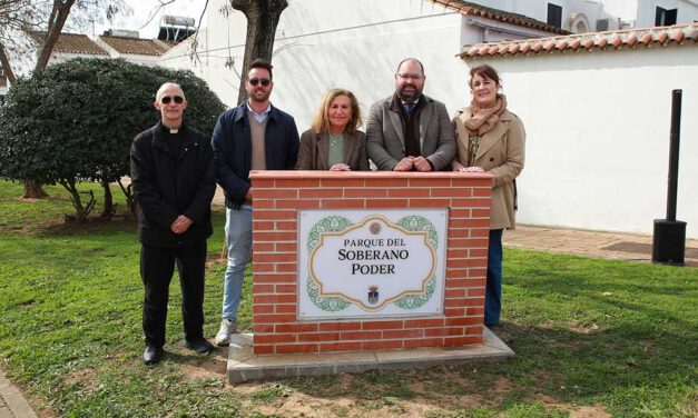 Inaugurado el Parque del Soberano Poder en El Tomillar