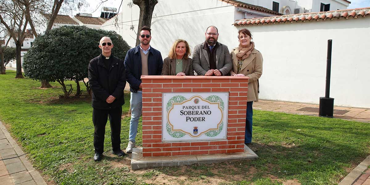 Inaugurado el Parque del Soberano Poder en El Tomillar