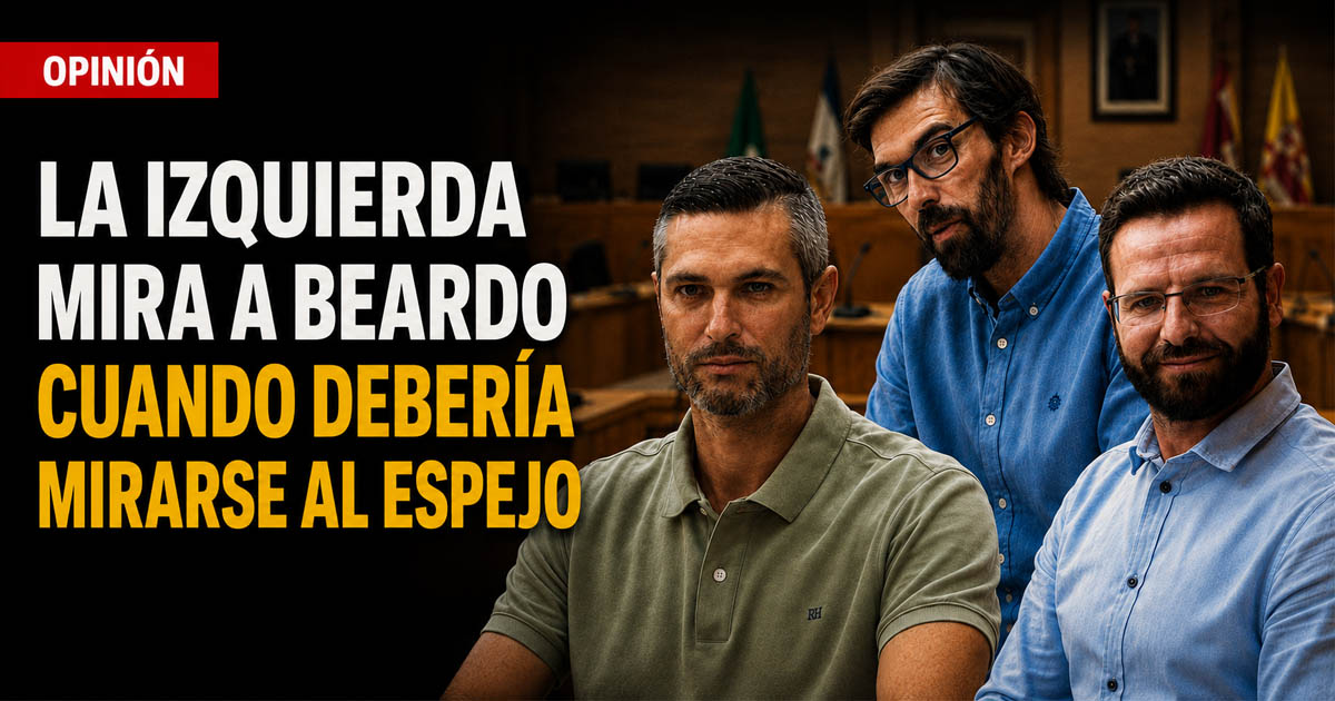 La izquierda mira a Beardo cuando debería mirarse al espejo