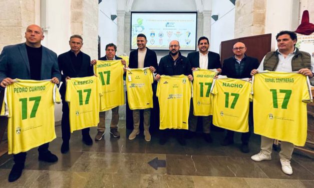 Presentado el Torneo de Fútbol Base Ciudad de El Puerto Joaquín Sánchez, que hará cantera con el deporte portuense por bandera