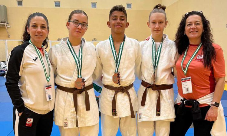 El judo portuense suma medallas en la final andaluza infantil y cadete