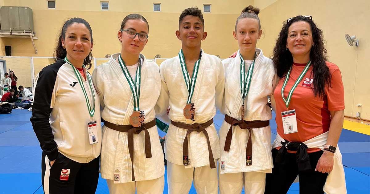 El judo portuense suma medallas en la final andaluza infantil y cadete