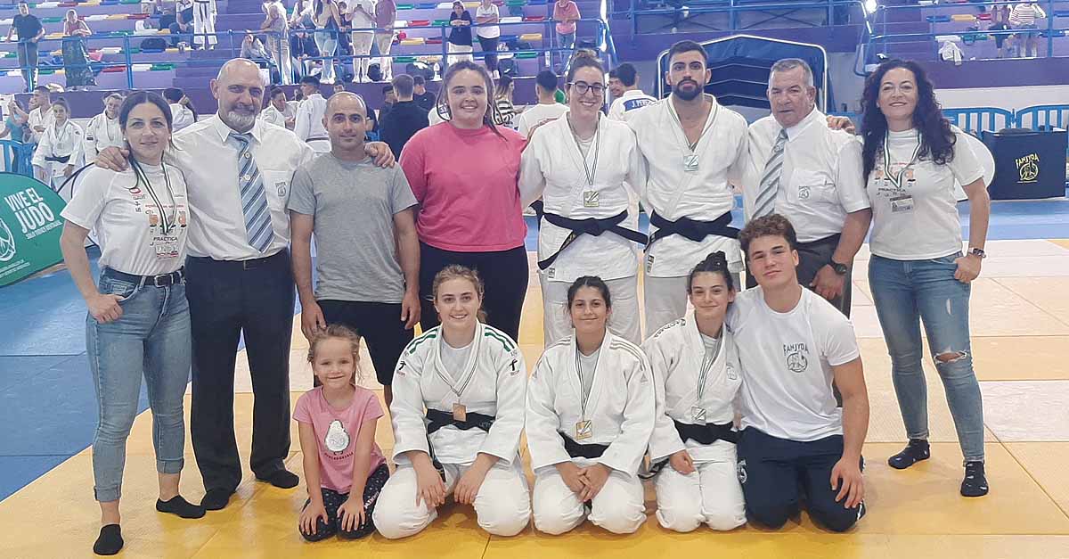 Gran actuación del Club de Judo Tadeo en la fase Andaluza del Campeonato de Andalucía Absoluto