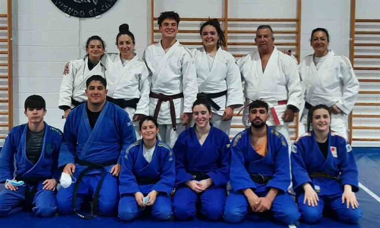 Importante representación del Club de Judo Tadeo en el Campeonato de España Sector Sur de Judo Junior