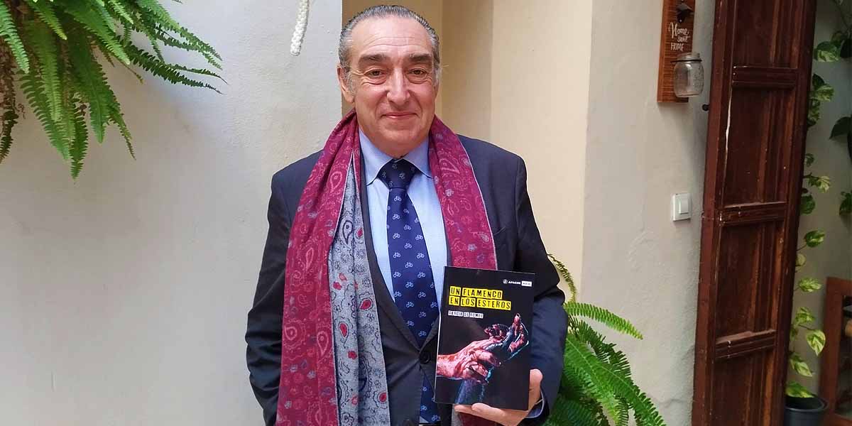 García de Romeu comienza a cerrar un ciclo con su última novela, 'Un flamenco en los esteros'