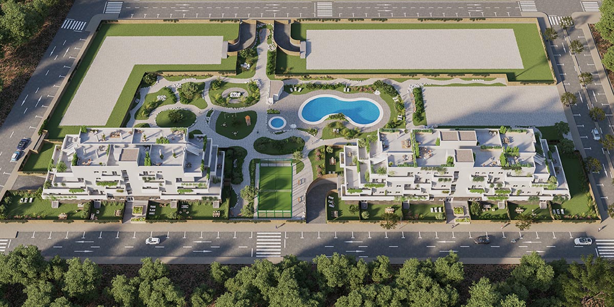 Licencia concedida para la construcción de la segunda fase de la promoción de 'Jardines de Poniente' en San José del Pino