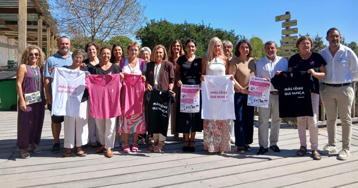 La IX Marcha Rosa vuelve a Los Toruños para apoyar la lucha contra el cáncer de mama